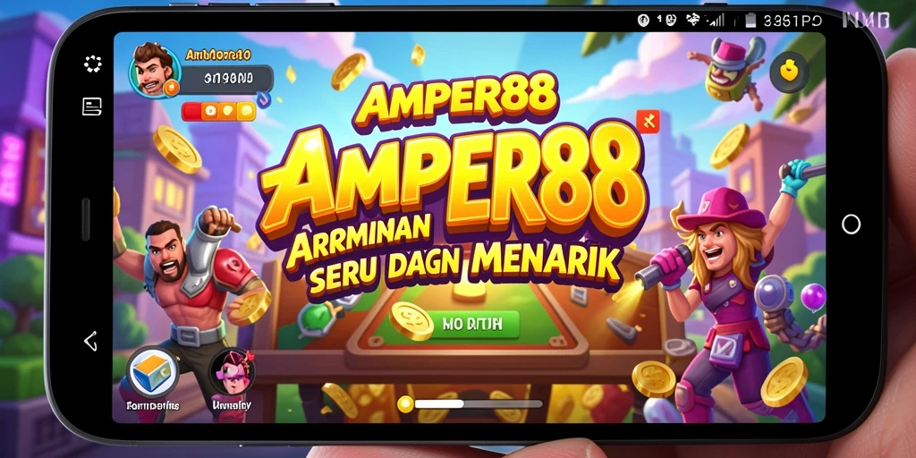Tampilan gameplay menarik dari AMPER88 dengan tantangan Arcade.