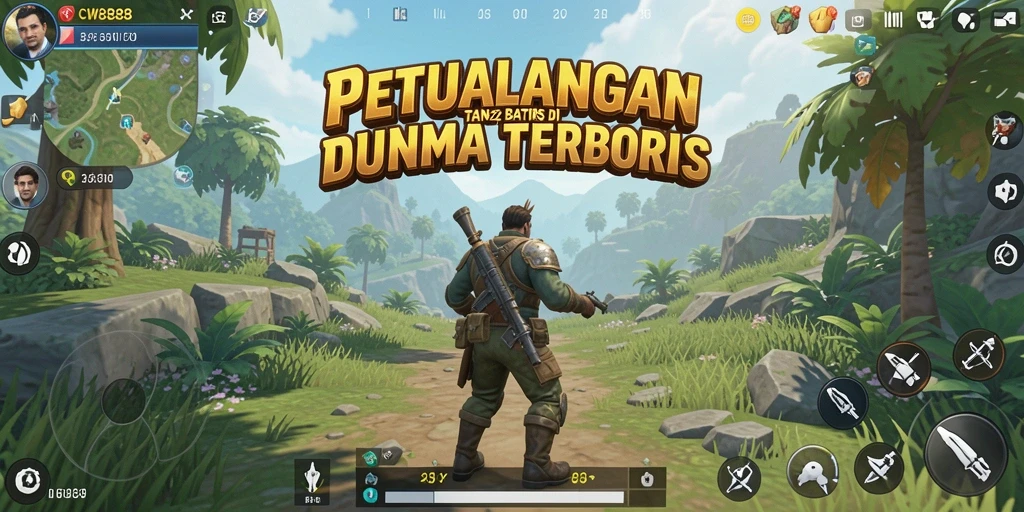Gameplay seru di dunia terbuka CW8888 yang imersif.