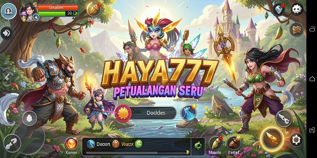 Tampilan gameplay seru HAYA777 dengan grafis menakjubkan di dunia petualangan.