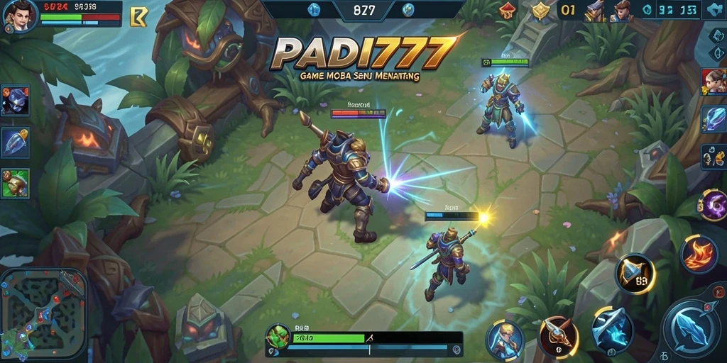 Gameplay seru PADI777 dengan aksi MOBA yang mendebarkan.
