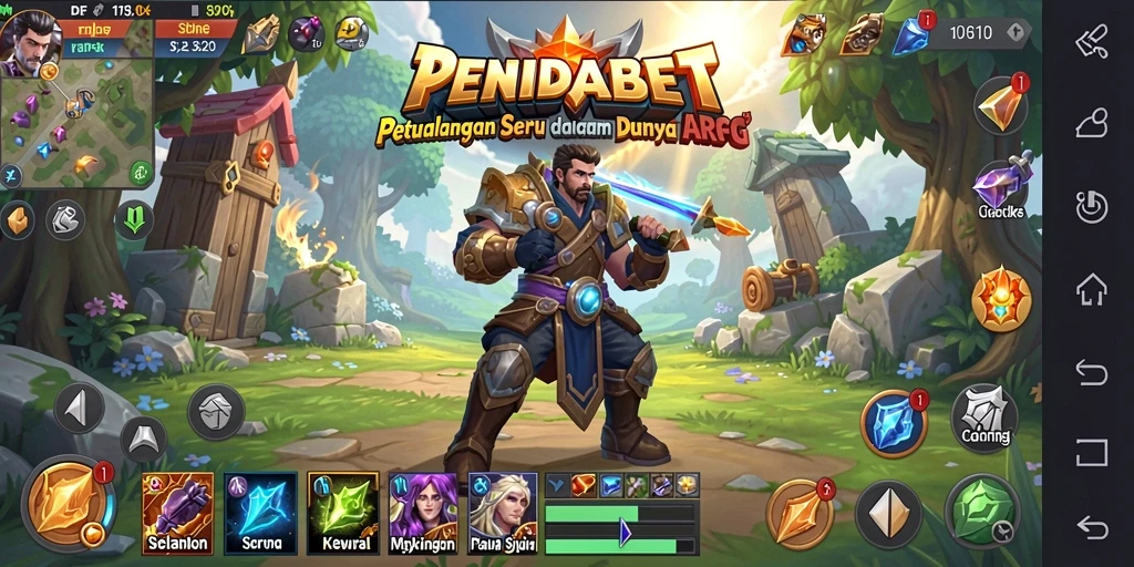 Tampilan menarik dari pertarungan seru dalam PENIDABET.