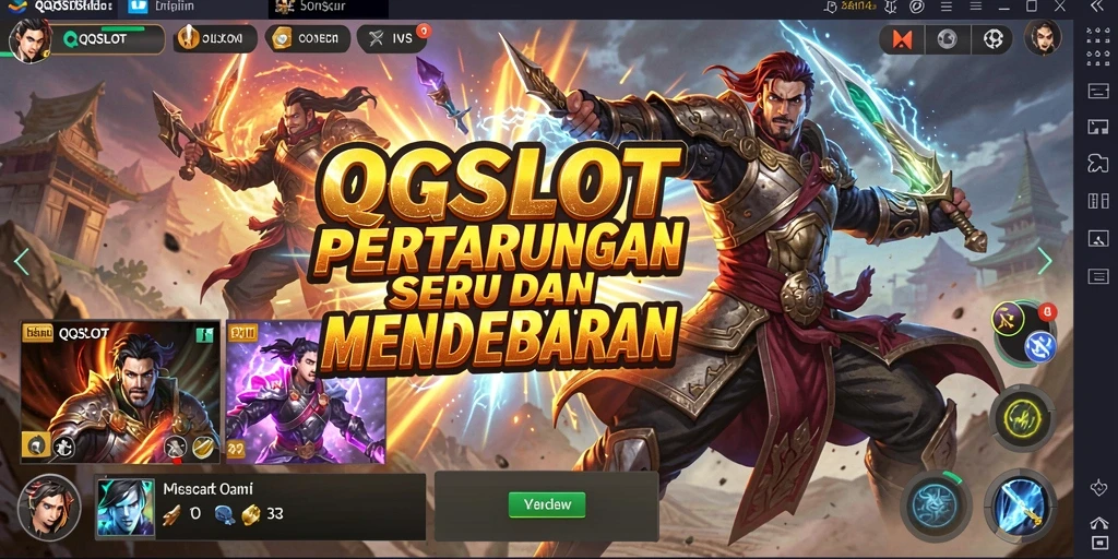 Gameplay seru dengan pertarungan karakter yang menegangkan.