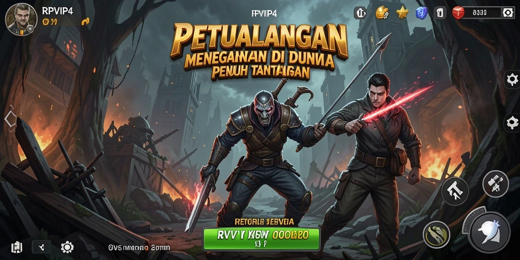 Gameplay RPVIP4 yang menarik dan penuh tantangan.