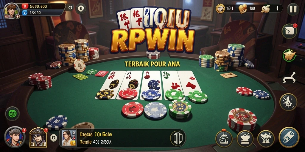 Tampilan gameplay RPWIN yang seru dan penuh tantangan QiuQiu.