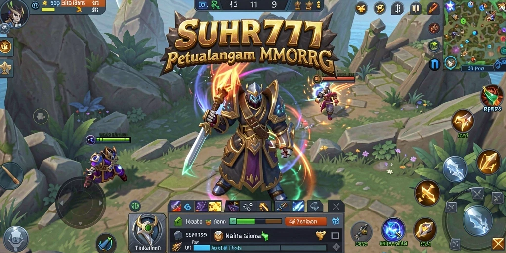 Tampilan gameplay menarik dari SUHU777 yang menampilkan pertarungan epik.